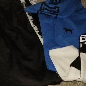 PINK sweatshirt and sweats bundle